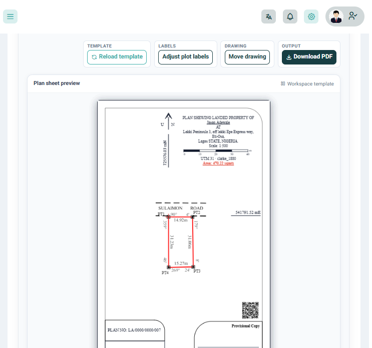 Coordinate Plotting & Mapping — in-product workflow